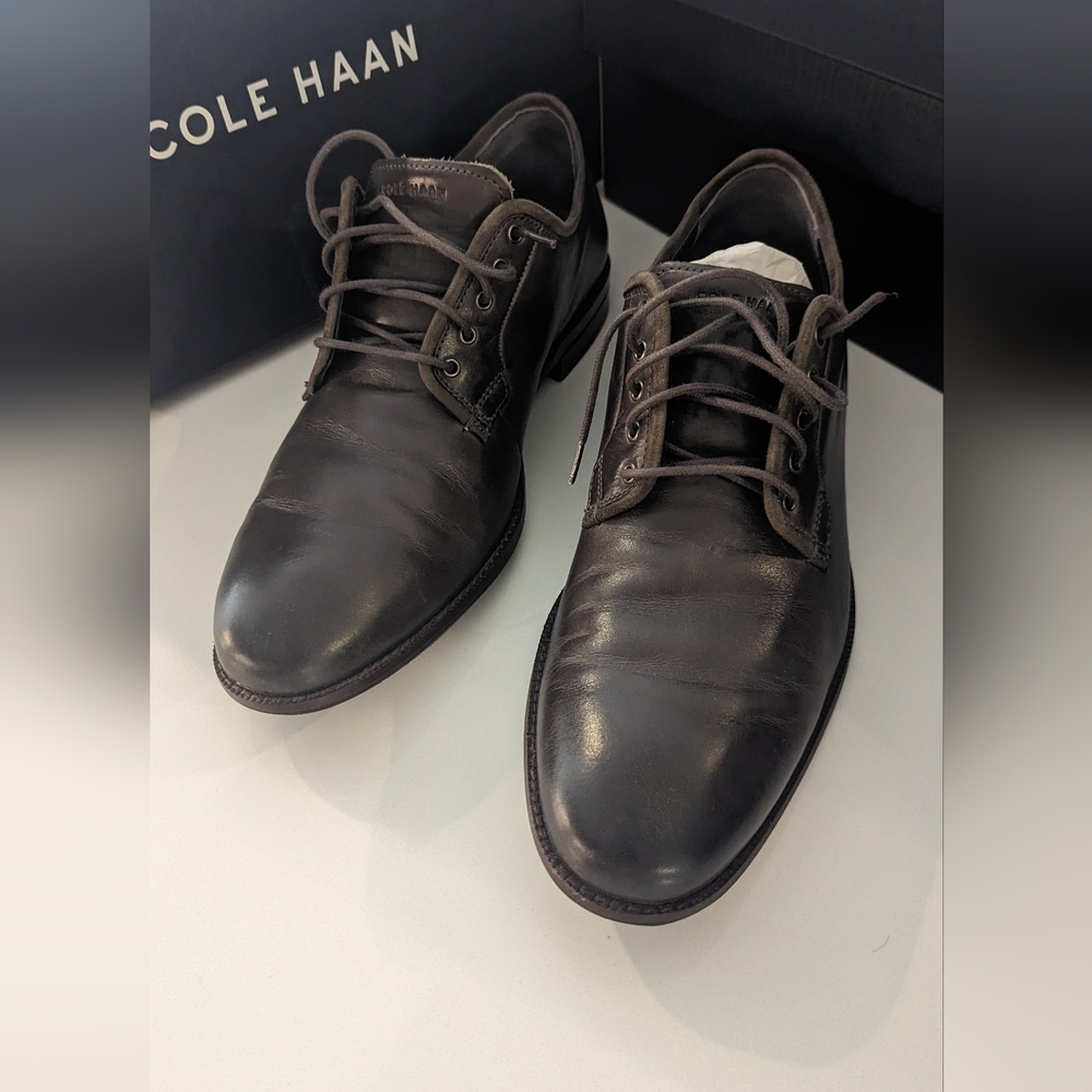 Cole Haan Dress Shoes in Dark Gray ZS 9.5US